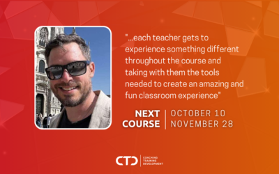 “…it has changed my approach to teaching”